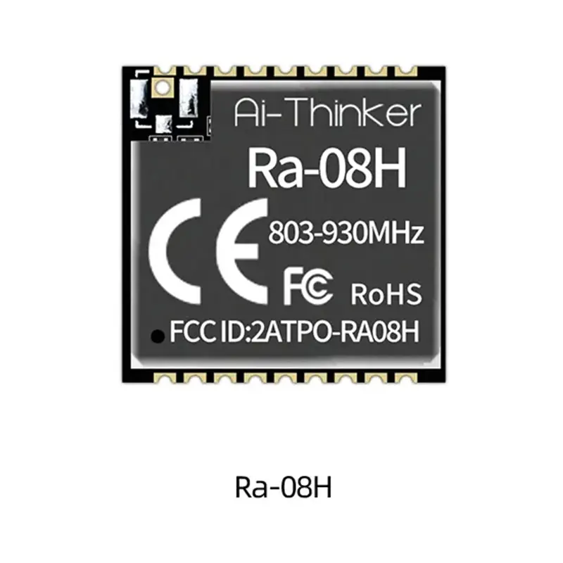 Módulo RF ASR6601 Chip Vem com Antena Externa MCU 915MHz RA-08H