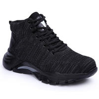 Sapatos De Segurança Antiestáticos, Sapatos De Segurança Com Biqueira De Aço Antiesmagamento/Antiperfuração, Sapatos De Trabalho Para Homens E