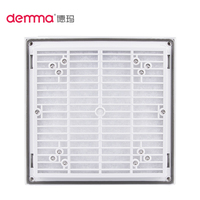 Ventilateur de filtre d'armoire FB9805 avec grille à persiennes IP54 pour le refroidissement des armoires de commande électriques