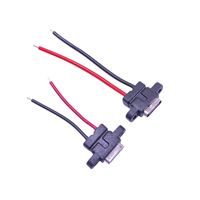 Conector de Cable Elante Tipo-C Hembra, Resistente al Agua, con Orificio para Tornillo, Material LCP, Temperatura de Funcionamiento -20C -80C