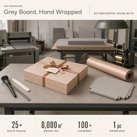 Boîte cadeau rigide personnalisée pour chocolats et bonbons, avec couvercle et base, ruban satiné, séparateur, carton gris, vente en gros, usine OEM