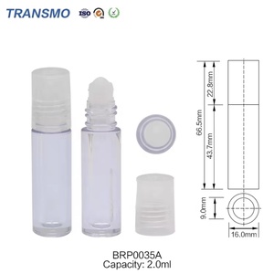 Envases vacíos para desodorante roll-on, botellas nude para brillo labial, aplicadores roll-on para bálsamo labial, tubos de plástico para envasado. - Product Image 2