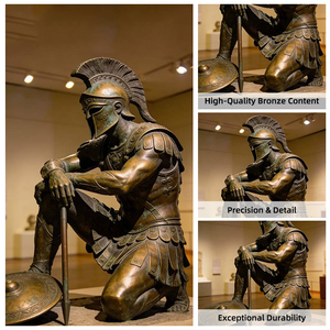 <span class=keywords><strong>Escultura</strong></span> <span class=keywords><strong>de</strong></span> Bronce <span class=keywords><strong>de</strong></span> <span class=keywords><strong>Samurai</strong></span>, Arte Personalizado Famoso, Moderno, Decorativo para Jardín, <span class=keywords><strong>de</strong></span> Metal, Grande, para Exteriores - Product Image 4