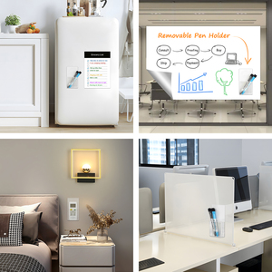 Amovible En Gros Tableau Blanc Accessoires En Plastique Porte-Stylo École <span class=keywords><strong>Bureau</strong></span> Amovible Porte-Stylo - Product Image 1