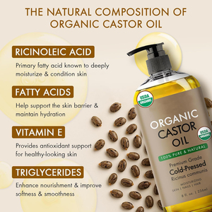 <span class=keywords><strong>Huile</strong></span> de ricin pure naturelle pressée à froid, marque privée, biologique, sans hexane, <span class=keywords><strong>huile</strong></span> de ricin pour la croissance des cheveux, massage corporel - Product Image 3