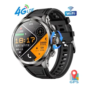 Montre connectée H19 4G LTE avec carte SIM, appels autonomes, écran AMOLED 1,43 pouces, processeur quadricœur SC8541E, 3 Go de RAM, 32 Go de ROM, GPS, NFC, IP67 - Product Image 1