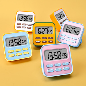 Temporizador de Poetas Antiguos, Gestor de Tiempo para Estudiantes, Reloj Digital de Cuenta Regresiva, Reloj Despertador para Niños, Forma Rectangular, 4-6 Años - Product Image 1