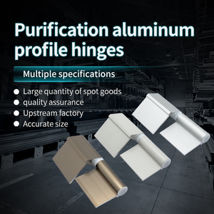 Sạch hội thảo nhôm hồ sơ Phụ kiện bản lề cửa đôi khung cửa đơn bản lề - Product Image 2