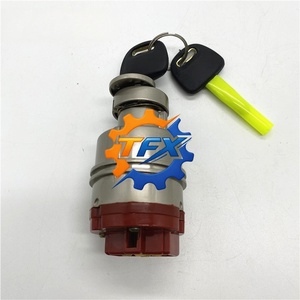 Interruptor de Encendido para Excavadora EX60-2 EX100-2 EX120-2 EX200-2, Llave de Arranque, Piezas Eléctricas para Maquinaria de Construcción 4250350 - Product Image 2