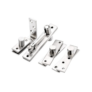 Charnière rotative à 180 degrés en acier inoxydable pour quincaillerie de porte invisible - Product Image 5