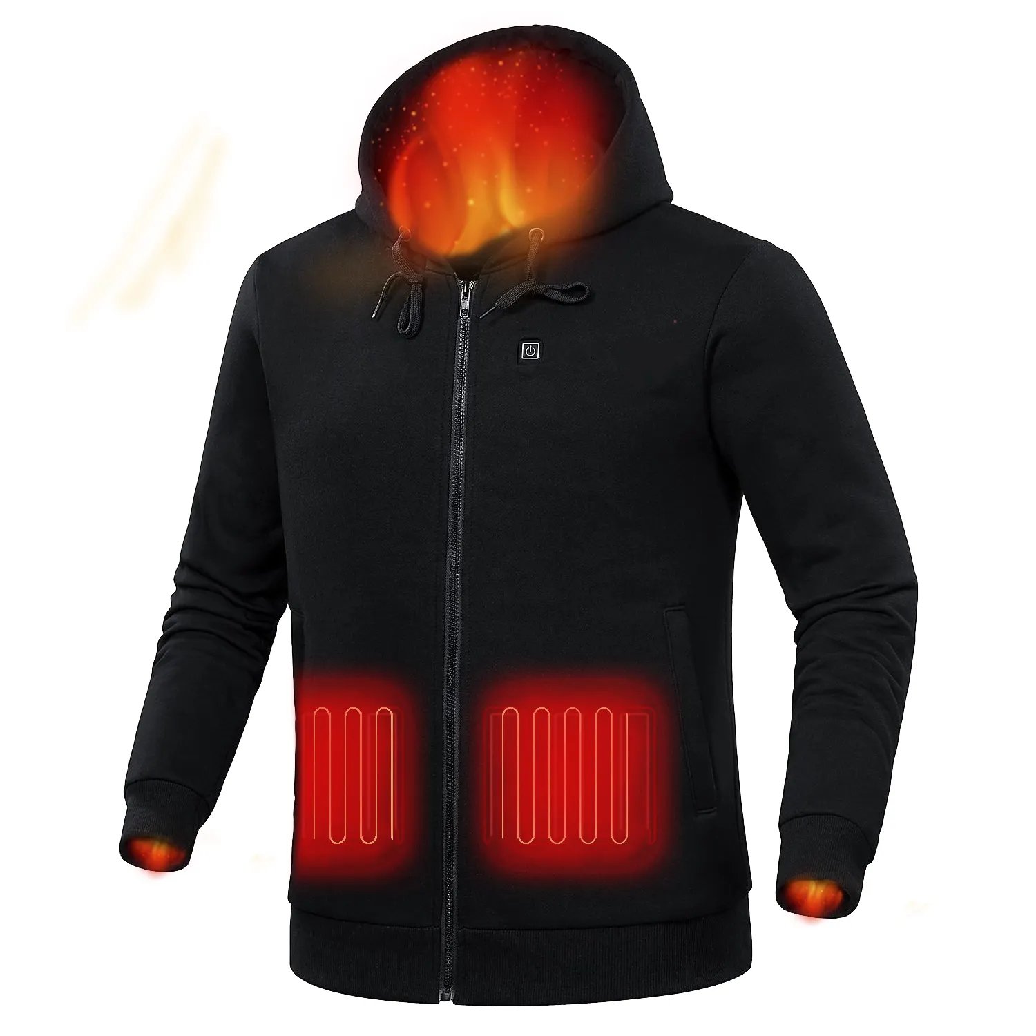 OEM डिजाइन यूनिसेक्स Sweatshirt महिलाओं और पुरुषों के लिए खेल यूएसबी गरम हूडि सर्दियों