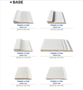 Tường khuôn Trắng primed ngón tay doanh radiata thông ván chân tường TRIM gỗ cơ sở đúc - Product Image 3