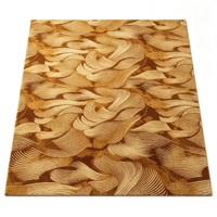 Tapis de banquet en polyester pour constructeurs locaux, motif personnalisé, échantillon gratuit, résistant au feu, pour coopération hôtelière à long terme