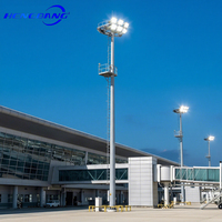 Mât d'éclairage LED extérieur pour autoroute, stade, terrain de sport, aéroport, 15M, 20M, 25M, 30M, 500W