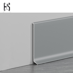 <span class=keywords><strong>Plinthe</strong></span> en aluminium à fixation murale sans perçage ni outils, design moderne, pour murs en <span class=keywords><strong>carrelage</strong></span>/marbre, installation par colle - Product Image 1