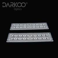 Module LED avec lentille diffuseur de lumière, angle de faisceau de 30, 180, 100, 160/60 degrés, lentilles de lampadaire en PMMA, lentilles optiques en PC
