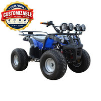 Quad électrique mini-bull personnalisable de haute qualité 48V 750W avec 4 batteries et pare-chocs de protection pour la location commerciale