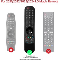 Funda Protectora de Silicona RYHX para Control Remoto Magic, Modelos AN-MR21GA, AN-MR22GA, AN-MR23GA, Modelo 1154.67, con Cordón Antipérdida