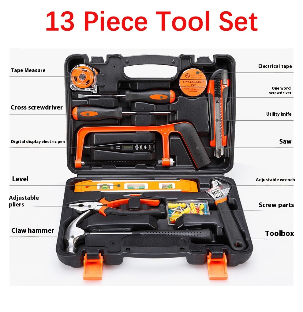 Ensemble d'outils à main de 13 pièces