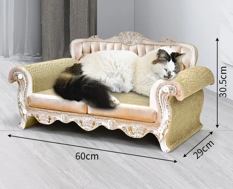 Di lusso eco-friendly gatto Scratcher divano gatto Scratcher letto divano per gatti