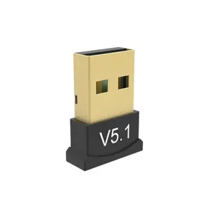 Adaptateur USB BT5.1 Émetteur Récepteur Bluetooth Audio V5.1 Dongle Bluetooth Sans Fil pour Ordinateur PC Portable