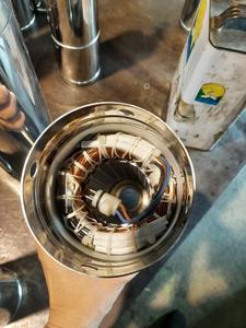 Pompe à eau submersible pour puits profond monophasée à huile de 4 pouces, moteur 220V 230V 0,75KW 1HP - Product Image 4