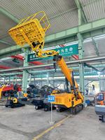 Promotion : Grue araignée compacte haute performance de 3 tonnes, hauteur de levage 10 m, rayon d'action 10 m, fournie par l'usine Jindongyu