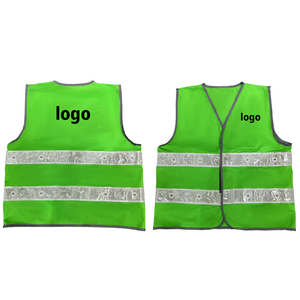 CITICITYNight เสื้อกั๊กสะท้อนแสงสำหรับกลางแจ้งแบบชาร์จไฟได้พร้อมไฟ LED กระพริบสำหรับจราจร พร้อมโลโก้ที่กำหนดเอง ANSI คลาส 2 สีส้ม - Product Image 2