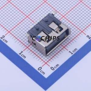 915-411A2028S10201 USB Connector SMD Connector ( Connector Type: Type-A )( Protocol Standard: USB 2.0 )( Gender: Female ) - Product Image 1