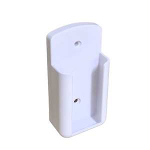 Boîte de rangement pour télécommande, support adhésif mural ABS pour télécommande de climatiseur, organisateur de bureau, couleur unie, sans couvercle - Product Image 3
