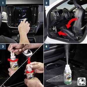 Nettoyant d'air symbiotique Airaid de qualité supérieure, parfum citron vert, 100 ml, élimine les odeurs dans les systèmes de climatisation des voitures - Product Image 3