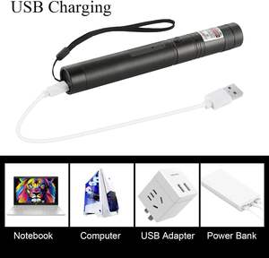 Puntatore Laser rosso verde ad alta potenza per caccia e insegnamento all'aperto giocattolo per animali domestici interattivo e movimento - Product Image 4