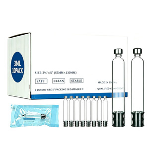 Cartouche en verre jetable de 3 ml et 4 ml, emballage indépendant, flacons stériles, stylo injecteur, stylo à insuline, stylo magique, flacon - Product Image 1