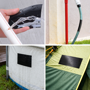 เทปซ่อมแซมกันน้ำแบบหนาพิเศษ <span class=keywords><strong>ปิด</strong></span>รอยรั่วได้ทันที ผลิตจากยาง ขนาด 10 ซม. x 1.5 ม. เทปปิดรอยต่อกันน้ำสำหรับท่อ - Product Image 4