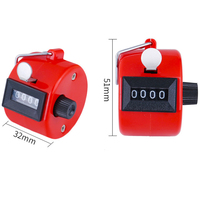 Compteur Manuel Mécanique Numérique Portatif Clic Chiffres Compteur de Doigt Numérique Cadeau Promotionnel Logo Personnalisé