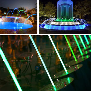 Fuente de <span class=keywords><strong>Agua</strong></span> Decorativa para Jardín, de Acero Inoxidable, con Chorro de <span class=keywords><strong>Agua</strong></span>, Cambio de Color RGB, <span class=keywords><strong>Cascada</strong></span> para Piscina - Product Image 3