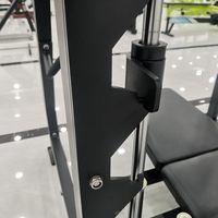 Presse à jambes verticale commerciale à charge libre, équipement de gym, machine de musculation pour entraînement des jambes à 90 degrés inversé