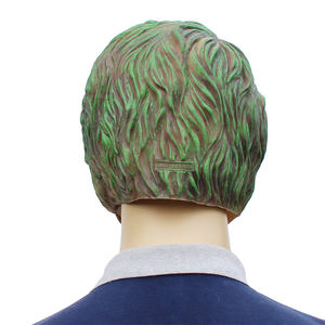 Masque de <span class=keywords><strong>Joker</strong></span> du Chevalier Noir pour Halloween, accessoire de cosplay, costume, accessoires d'horreur, clown effrayant, couvre-chef en latex - Product Image 4