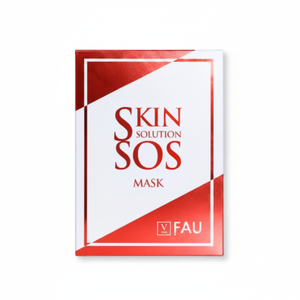 Masque SOS Vegan à l'Aloe Vera CPNP FAU, masque visage coréen K-Beauty pour peaux abîmées, rougeurs, imperfections, sécheresse - Product Image 2