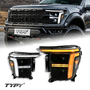 TYPY for 2021-2024 Ford F-150 Raptor headlight assemblies <b>LED</b> <b>projector</b> headlights with daytime running <b>lights</b> and turn signals - Product Image 1