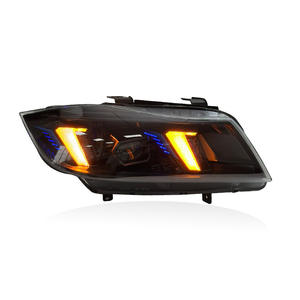 Repuestos para <span class=keywords><strong>BMW</strong></span> Serie 3 <span class=keywords><strong>E90</strong></span> 320i 325i <span class=keywords><strong>330i</strong></span> 335i, Faros Delanteros LED Amarillos y Blancos DRL <span class=keywords><strong>2005</strong></span>-2012, Accesorios Plug and Play - Product Image 2