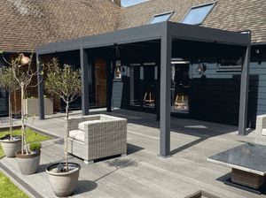 Système <span class=keywords><strong>de</strong></span> carport solaire en aluminium magique pour <span class=keywords><strong>toit</strong></span> <span class=keywords><strong>plat</strong></span>, gazebo, pergola, abri <span class=keywords><strong>de</strong></span> stationnement extérieur, solarium, <span class=keywords><strong>garage</strong></span> - Product Image 3