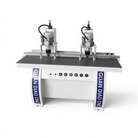 Routeur CNC automatique de précision vertical à double tête pour le perçage de charnières de meubles