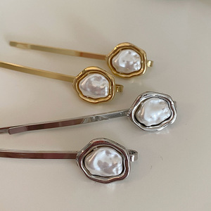 Elegante EXPORTACIÓN DE Europa y América perlas barrocas Horquillas para el cabello boda lote al por mayor rodillo para el cabello - Product Image 1