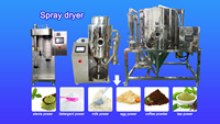 TOPTION TP-S15 CE/ISO RVS sproeidroogmachine met lagers voor voedselverwerking, fruit- en groentepoeders.