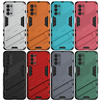 Pour OnePlus Nord CE4 Punk Armor 2 en 1 PC + coque de téléphone TPU avec support pour OnePlus 13 béquille antichoc coque de téléphone couvertures arrière