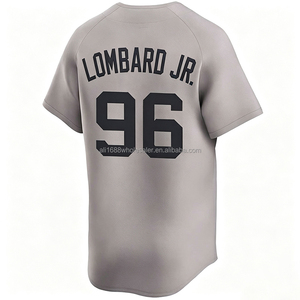 # 96 George Lombard Jr Maillot de baseball cousu pour hommes, femmes et jeunes S-5XL - Product Image 2
