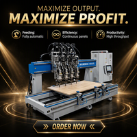 MAMIMAC CNC Perceuse à six rangées pour le bois, machine de perçage multi-trous pour le traitement des panneaux