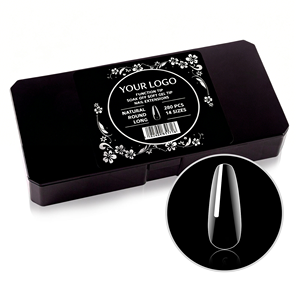 Juego <span class=keywords><strong>de</strong></span> <span class=keywords><strong>Uñas</strong></span> Postizas Ovaladas <span class=keywords><strong>de</strong></span> Alta Transparencia, Estilo Europeo y Americano, Puntas <span class=keywords><strong>de</strong></span> <span class=keywords><strong>Uñas</strong></span> <span class=keywords><strong>de</strong></span> <span class=keywords><strong>Gel</strong></span> X - Product Image 2