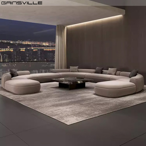 Ensemble de canapés sectionnels de haute qualité pour villa, meubles de salon, canapés rembourrés en <span class=keywords><strong>tissu</strong></span>, <span class=keywords><strong>canapé</strong></span> moderne - Product Image 2